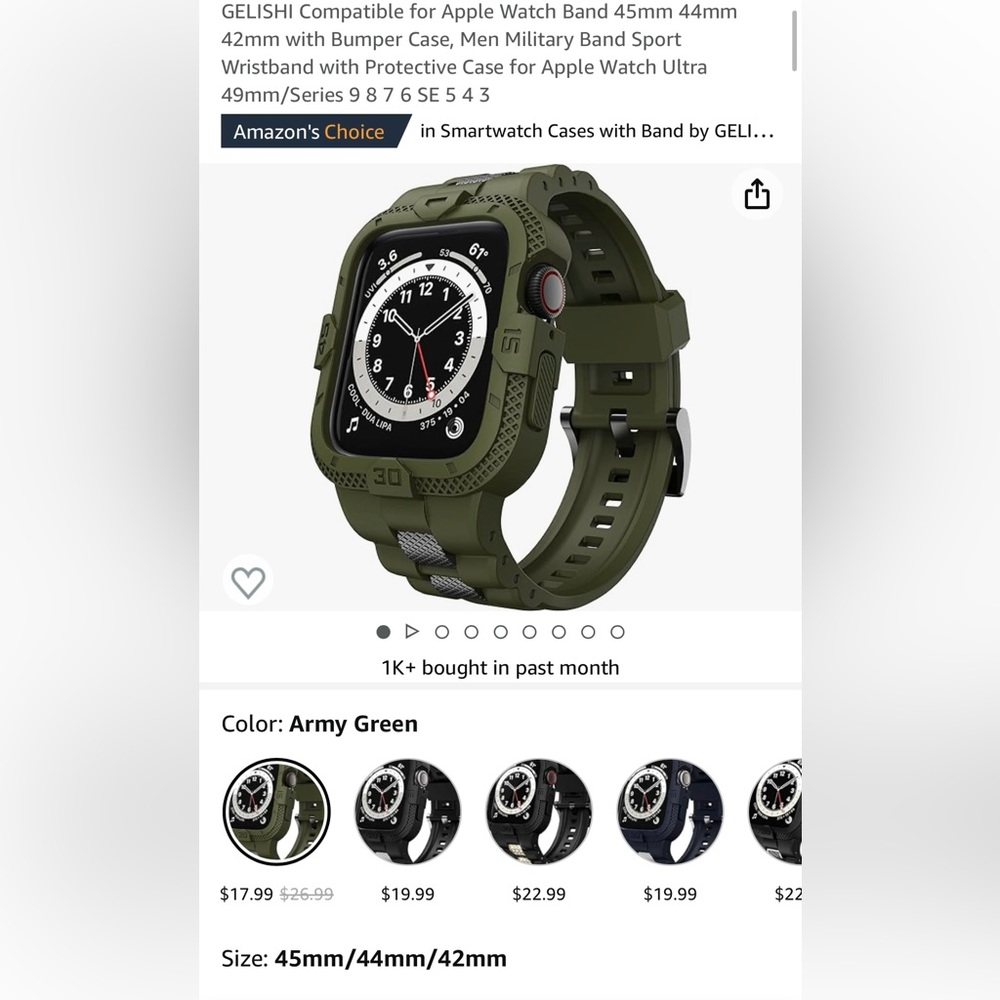 Gelishi Apple Watch Band